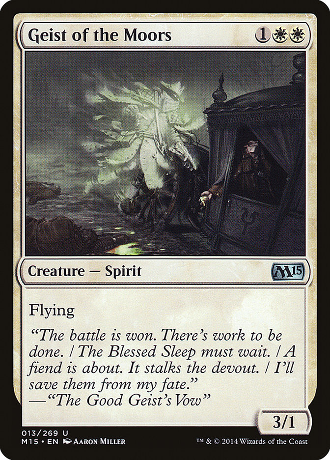 Geist of the Moors [Magic 2015] | Boutique FDB TCG