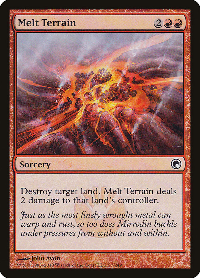 Melt Terrain [Scars of Mirrodin] | Boutique FDB TCG