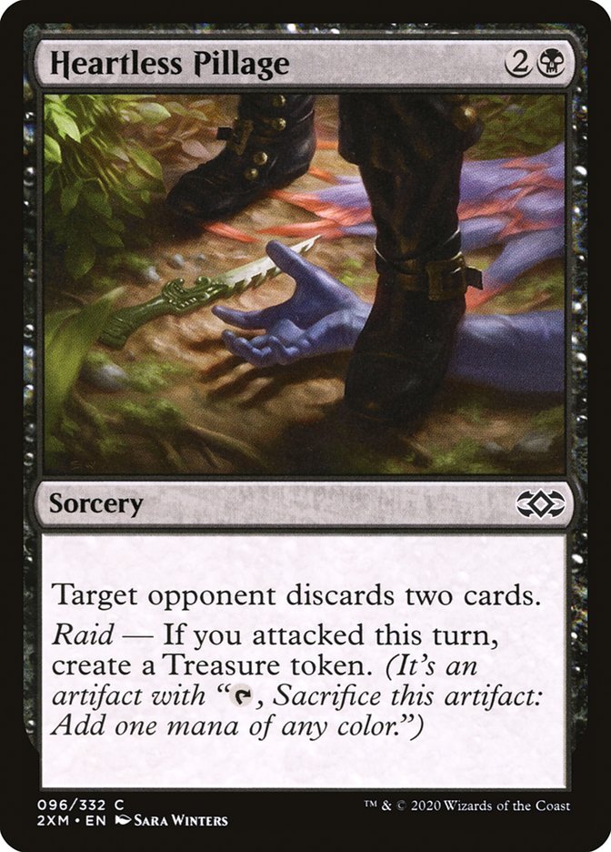Heartless Pillage [Double Masters] | Boutique FDB TCG