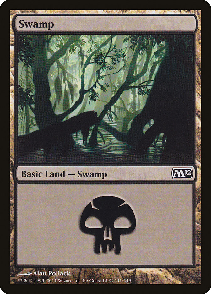 Swamp (241) [Magic 2012] | Boutique FDB TCG