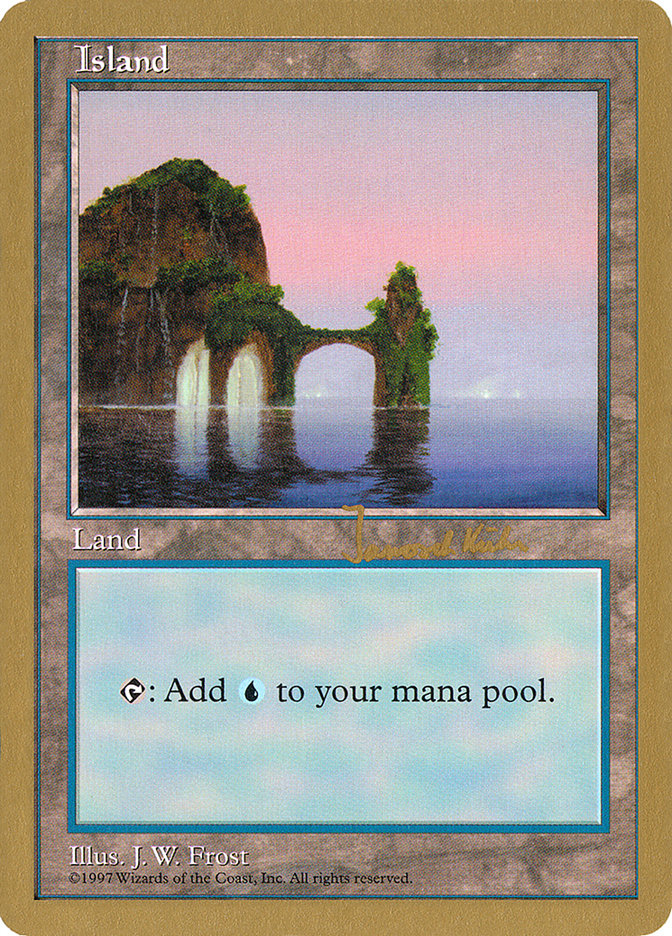 Island (jk434) (Janosch Kuhn) [World Championship Decks 1997] | Boutique FDB TCG