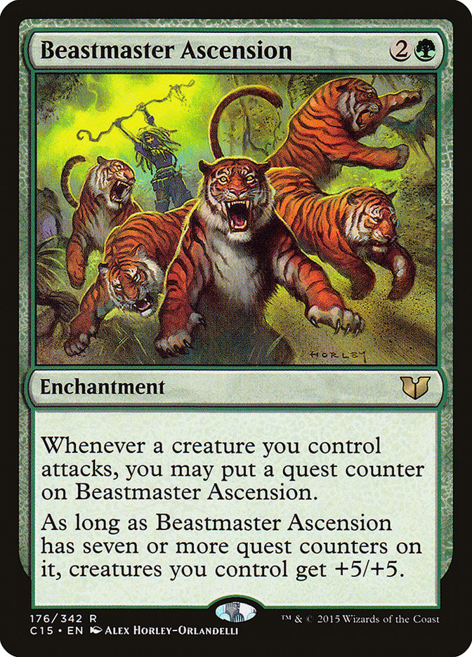 Beastmaster Ascension [Commander 2015] | Boutique FDB TCG