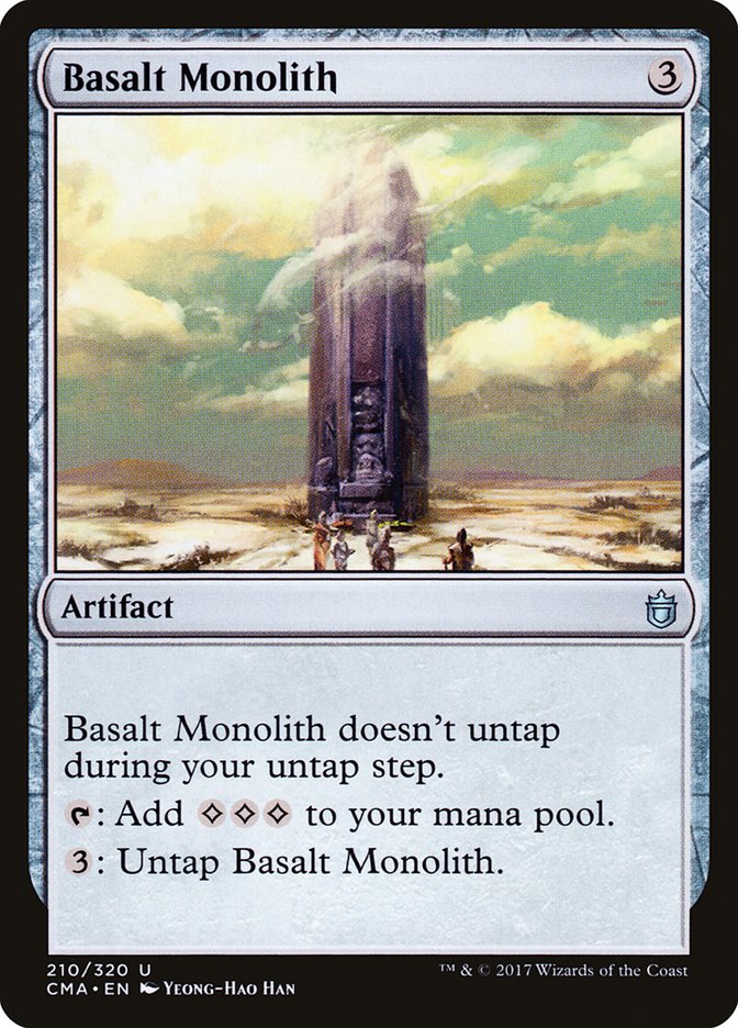 Basalt Monolith [Commander Anthology] | Boutique FDB TCG
