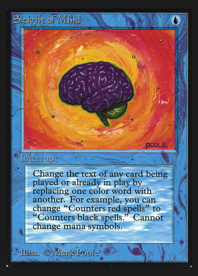 Sleight of Mind [Collectors' Edition] | Boutique FDB TCG