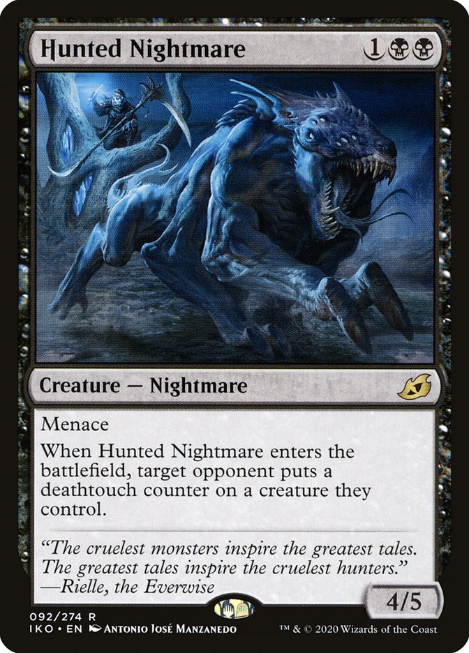 Hunted Nightmare [Ikoria: Lair of Behemoths] | Boutique FDB TCG