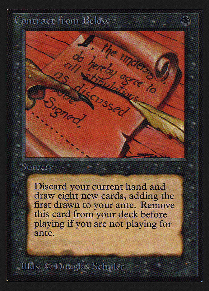 Contract from Below [Collectors' Edition] | Boutique FDB TCG
