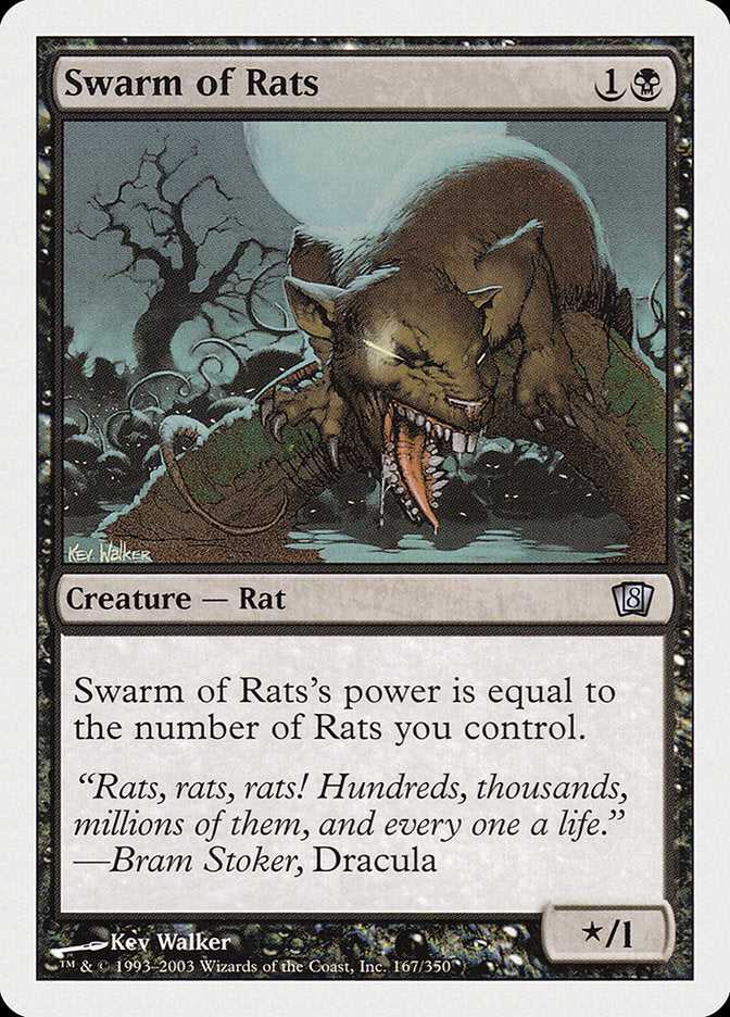 Swarm of Rats [Eighth Edition] | Boutique FDB TCG