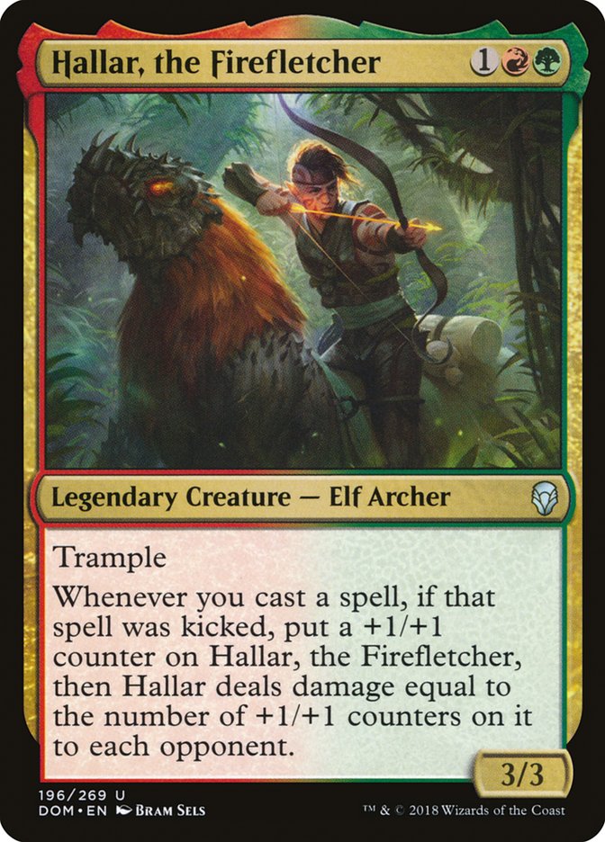 Hallar, the Firefletcher [Dominaria] | Boutique FDB TCG