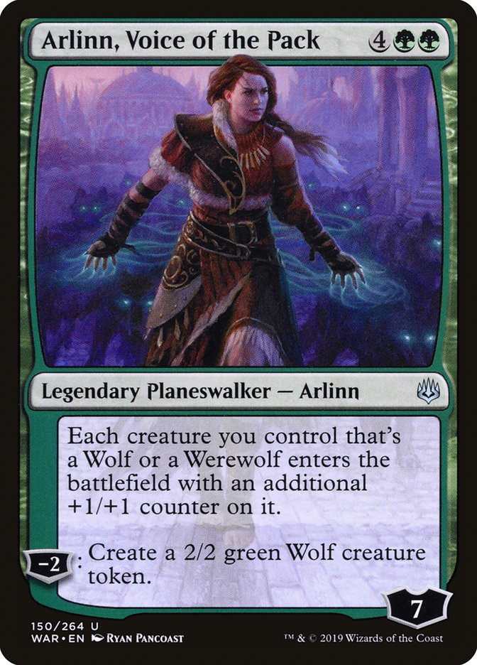 Arlinn, Voice of the Pack [War of the Spark] | Boutique FDB TCG