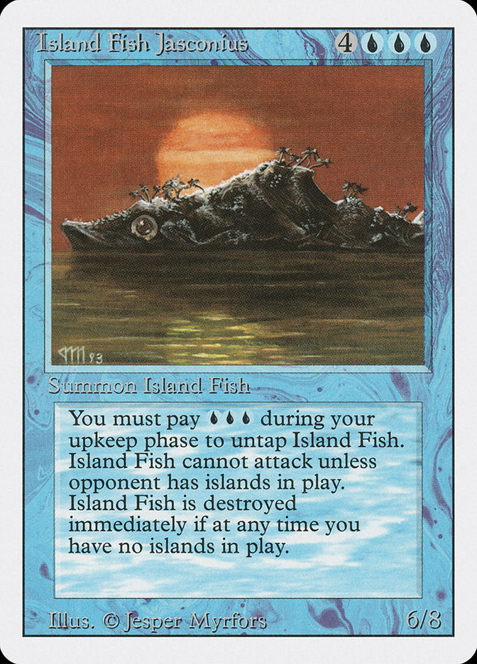 Island Fish Jasconius [Revised Edition] | Boutique FDB TCG