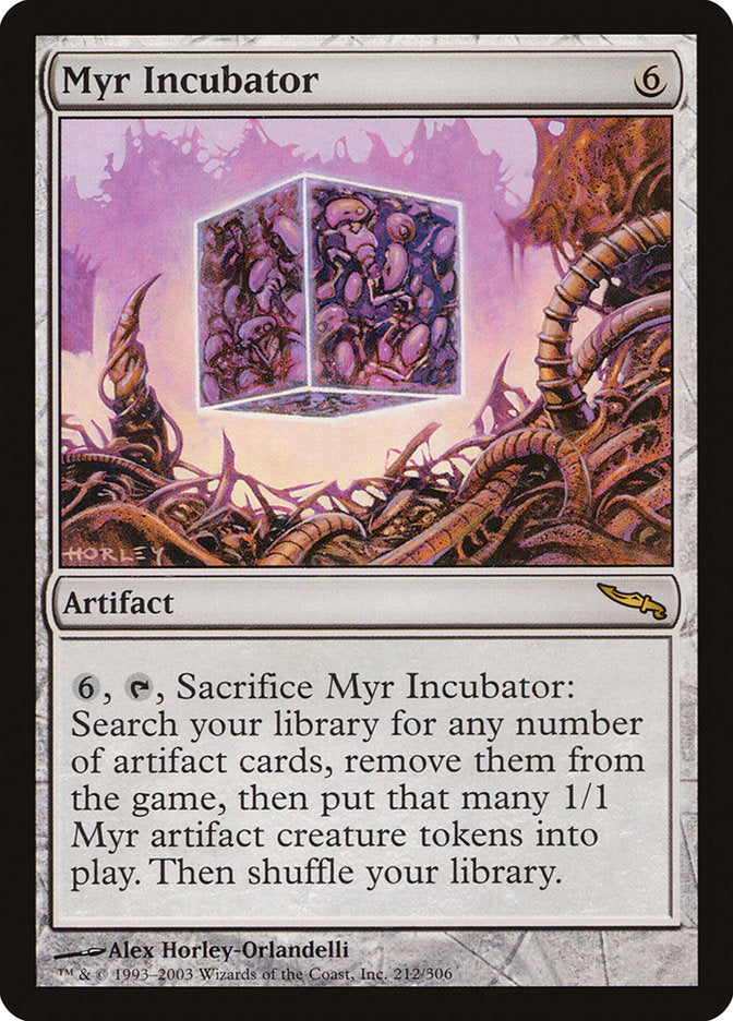 Myr Incubator [Mirrodin] | Boutique FDB TCG