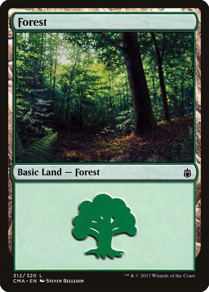 Forest (312) [Commander Anthology] | Boutique FDB TCG