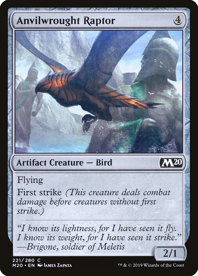 Anvilwrought Raptor [Core Set 2020] | Boutique FDB TCG