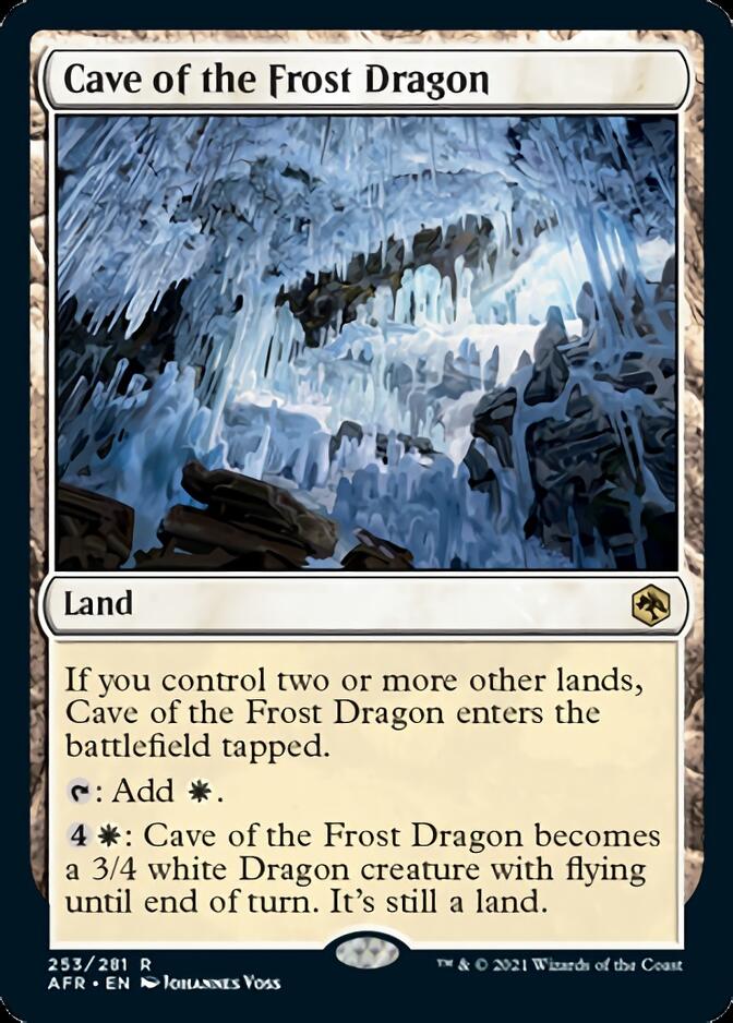 Cave of the Frost Dragon [Dungeons & Dragons: Adventures in the Forgotten Realms] | Boutique FDB TCG