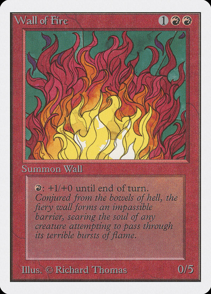 Wall of Fire [Unlimited Edition] | Boutique FDB TCG