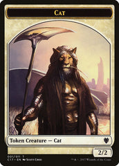 Rat // Cat Double-Sided Token [Commander 2017 Tokens] | Boutique FDB TCG