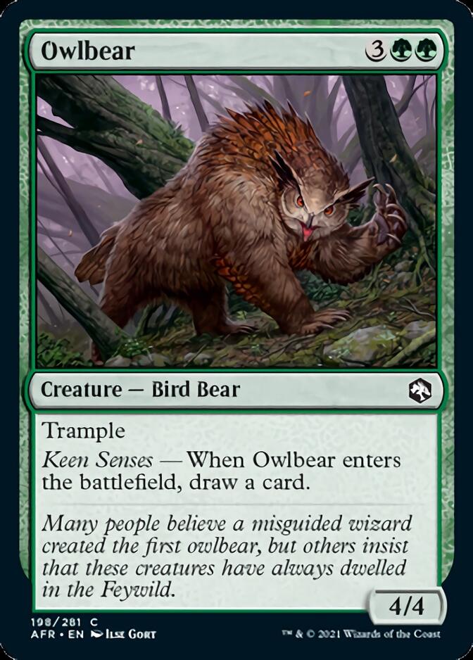 Owlbear [Dungeons & Dragons: Adventures in the Forgotten Realms] | Boutique FDB TCG