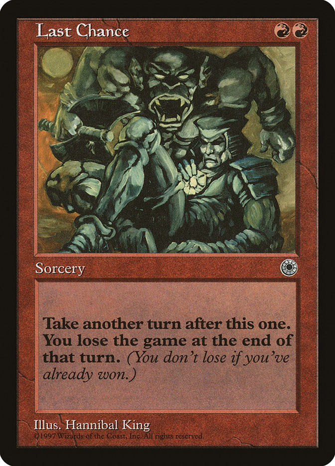 Last Chance [Portal] | Boutique FDB TCG