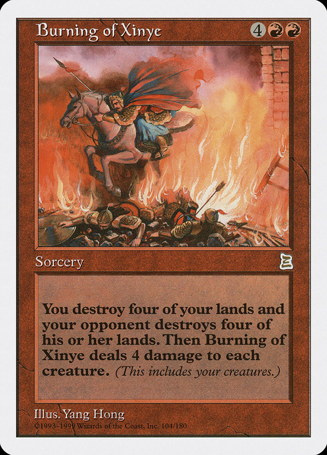 Burning of Xinye [Portal Three Kingdoms] | Boutique FDB TCG