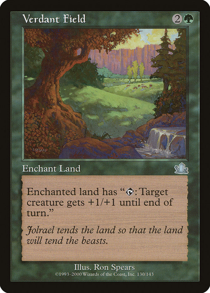 Verdant Field [Prophecy] | Boutique FDB TCG