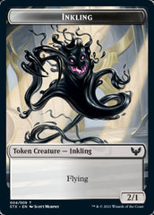 Inkling // Spirit Double-Sided Token [Strixhaven: School of Mages Tokens] | Boutique FDB TCG