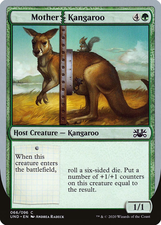 Mother Kangaroo [Unsanctioned] | Boutique FDB TCG