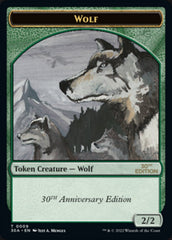 Wolf Token [30th Anniversary Tokens] | Boutique FDB TCG