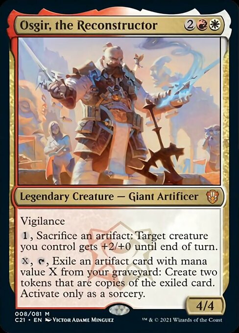 Osgir, the Reconstructor [Commander 2021] | Boutique FDB TCG