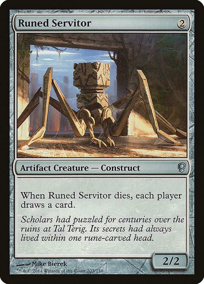 Runed Servitor [Conspiracy] | Boutique FDB TCG