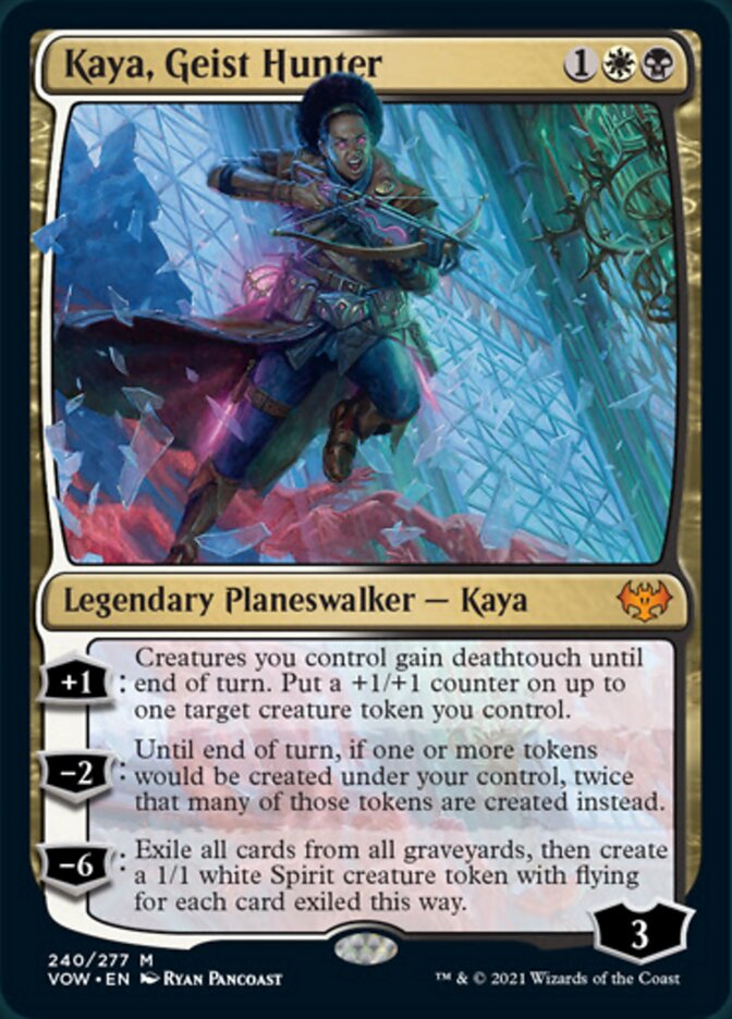 Kaya, Geist Hunter [Innistrad: Crimson Vow] | Boutique FDB TCG