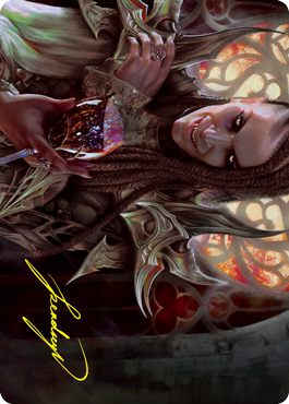 Voldaren Epicure 2 Art Card (Gold-Stamped Signature) [Innistrad: Crimson Vow Art Series] | Boutique FDB TCG