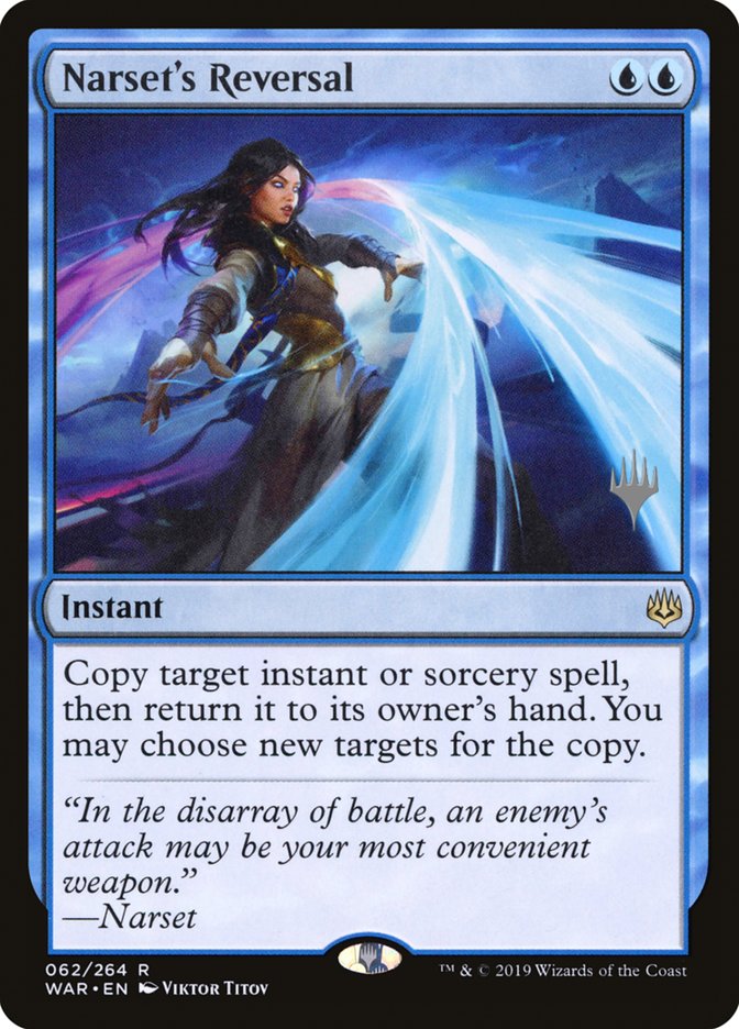 Narset's Reversal (Promo Pack) [War of the Spark Promos] | Boutique FDB TCG