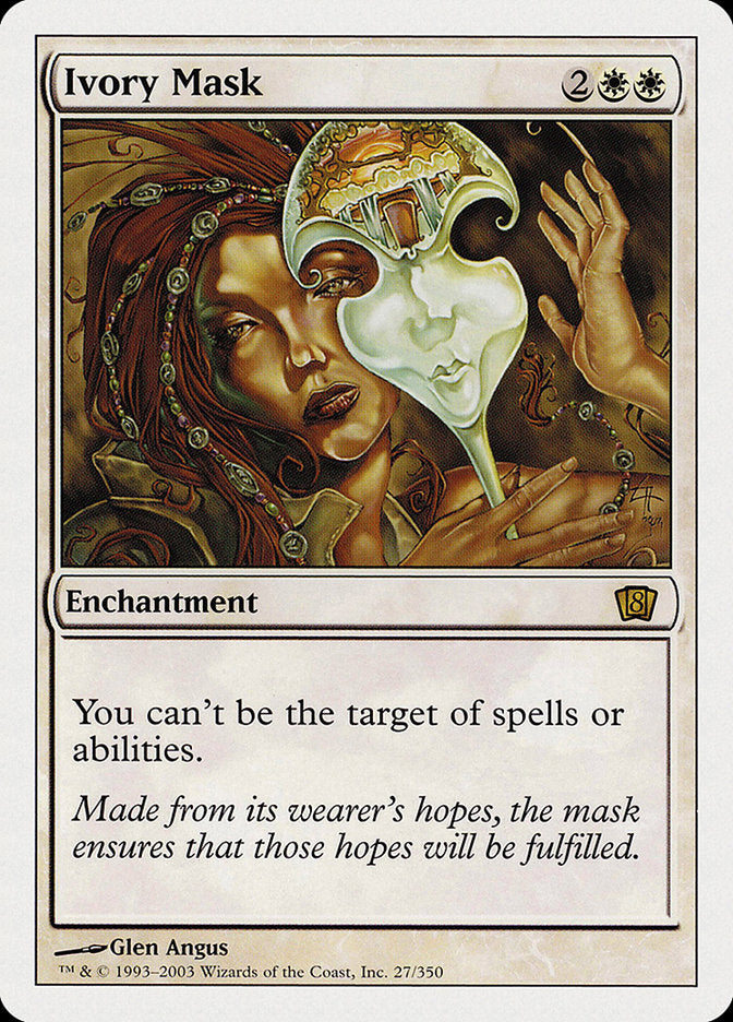 Ivory Mask [Eighth Edition] | Boutique FDB TCG