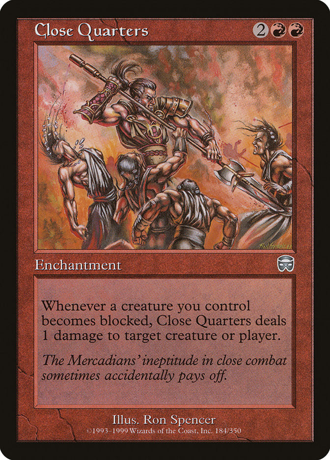 Close Quarters [Mercadian Masques] | Boutique FDB TCG