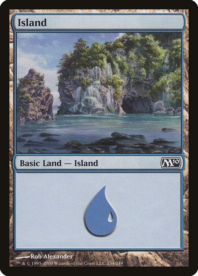 Island (234) [Magic 2010] | Boutique FDB TCG