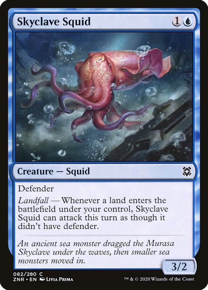 Skyclave Squid [Zendikar Rising] | Boutique FDB TCG