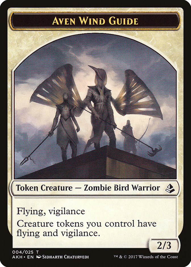 Aven Wind Guide Token [Amonkhet Tokens] | Boutique FDB TCG