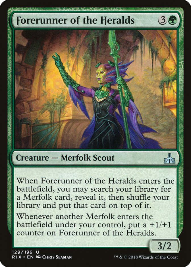 Forerunner of the Heralds [Rivals of Ixalan] | Boutique FDB TCG