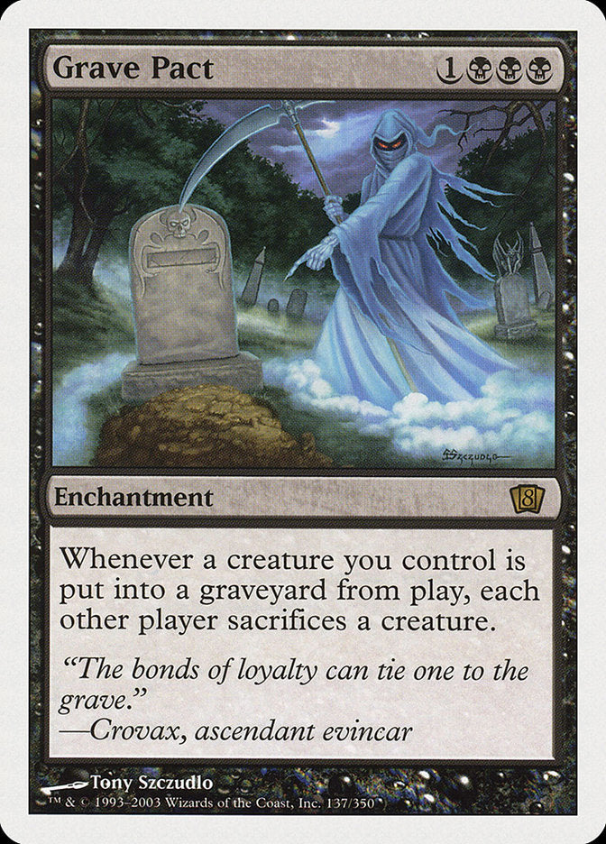 Grave Pact [Eighth Edition] | Boutique FDB TCG