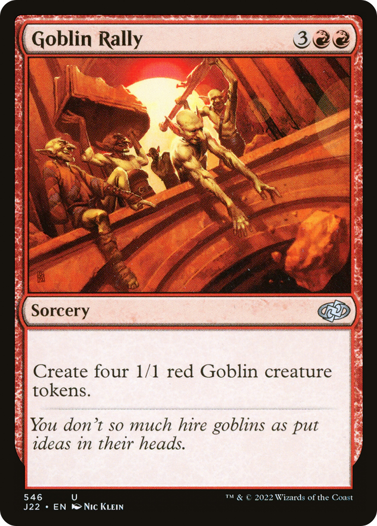 Goblin Rally [Jumpstart 2022] | Boutique FDB TCG