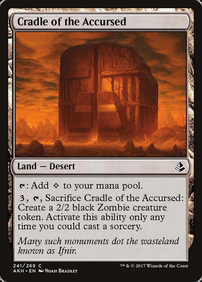 Cradle of the Accursed [Amonkhet] | Boutique FDB TCG