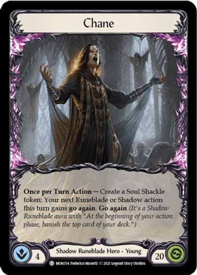 Chane // Hatchet of Body [MON154 // MON105] (Monarch Unlimited)  Unlimited Normal | Boutique FDB TCG