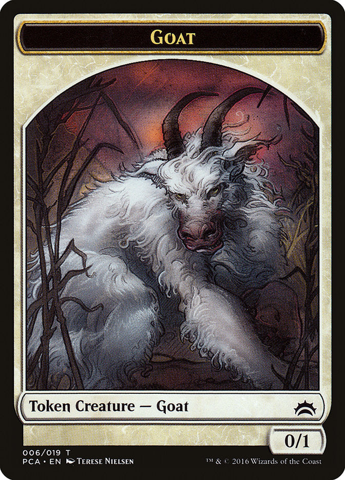 Goat // Insect Double-Sided Token [Planechase Anthology Tokens] | Boutique FDB TCG