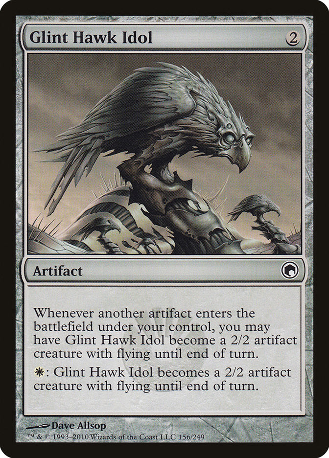 Glint Hawk Idol [Scars of Mirrodin] | Boutique FDB TCG