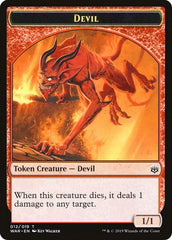 Devil // Satyr Double-Sided Token [Challenger Decks 2020 Tokens] | Boutique FDB TCG