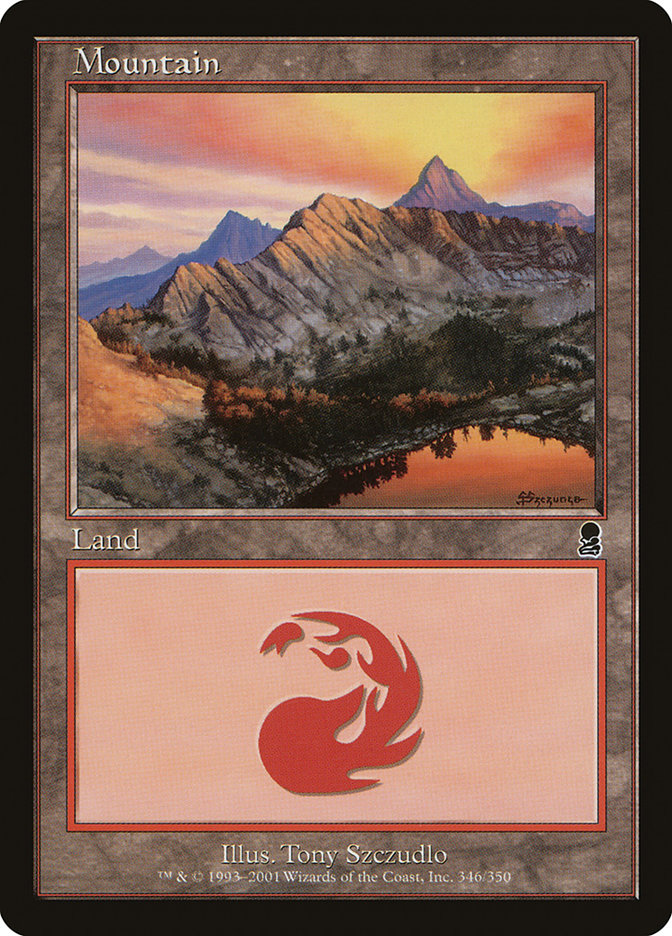 Mountain (346) [Odyssey] | Boutique FDB TCG