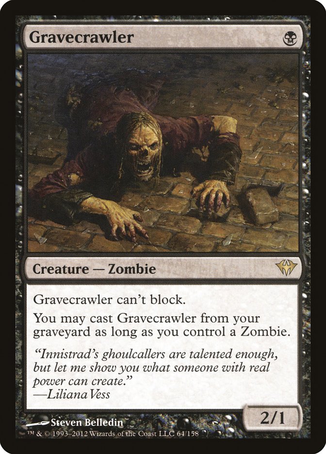 Gravecrawler [Dark Ascension] | Boutique FDB TCG