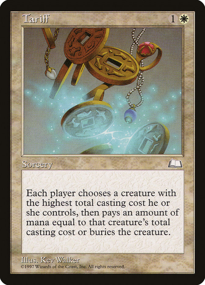 Tariff [Weatherlight] | Boutique FDB TCG