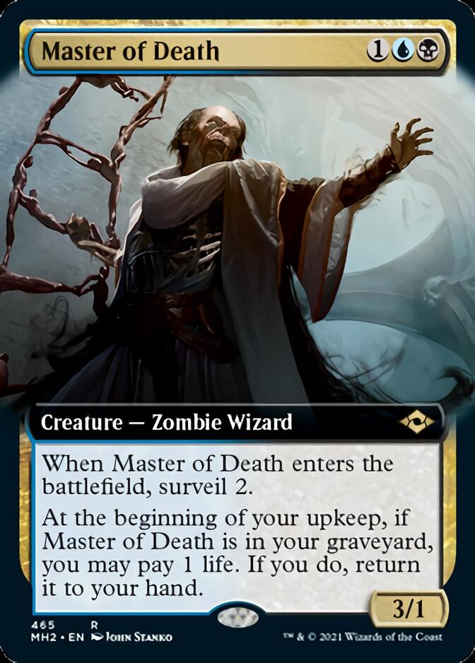 Master of Death (Extended Art) [Modern Horizons 2] | Boutique FDB TCG