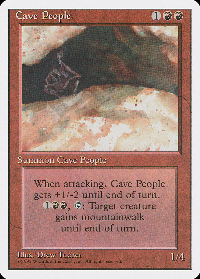 Cave People [Fourth Edition] | Boutique FDB TCG